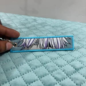 Goji fabric key chain